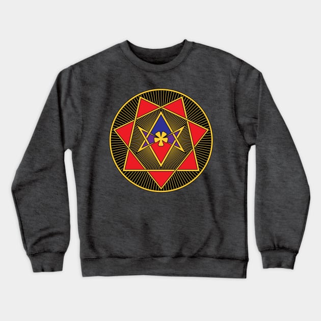 Thelema ver.3 Crewneck Sweatshirt by TRV KVNT